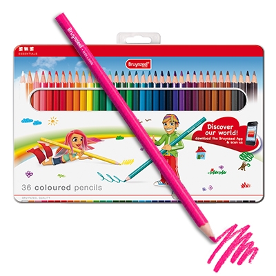 مداد رنگی 36 رنگ برونزیل طرح جدید- 8505M36B